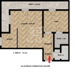 Budapest II. kerület Lakás (téglaépítésű)